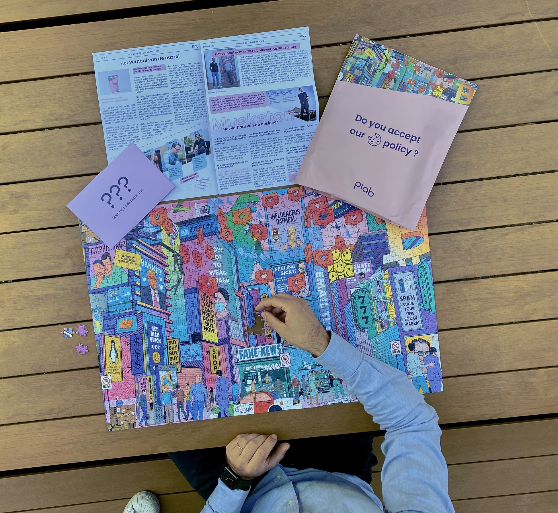 The "tangible" Internet puzzle