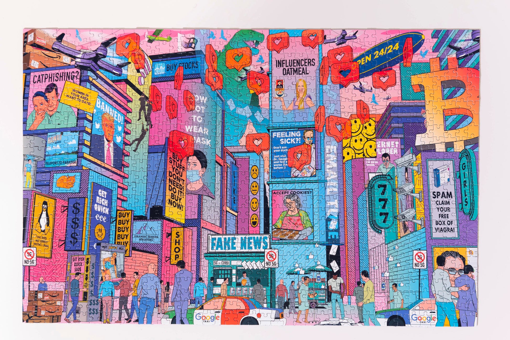 The "tangible" Internet puzzle