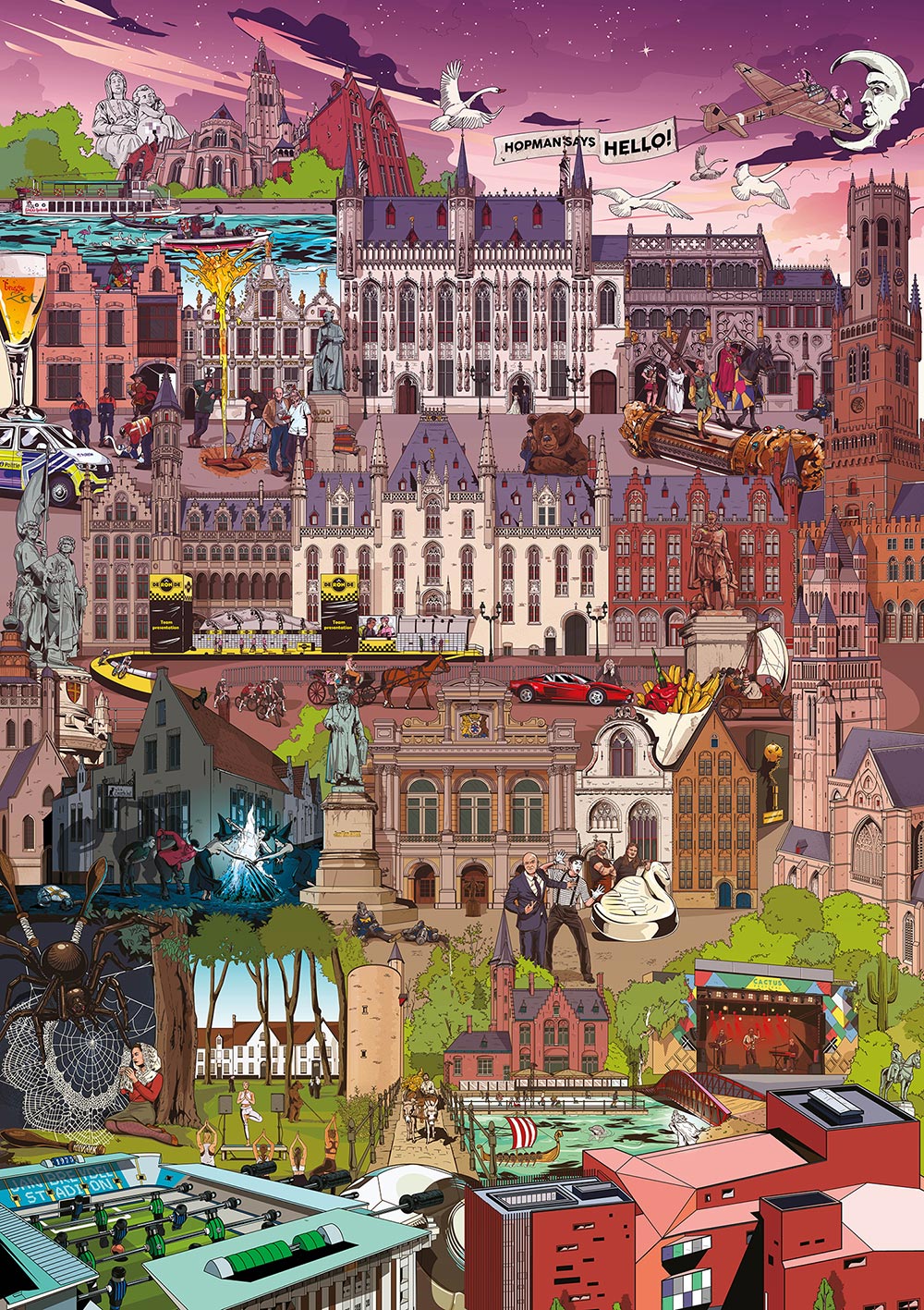 Brugge puzzel - Pre-order