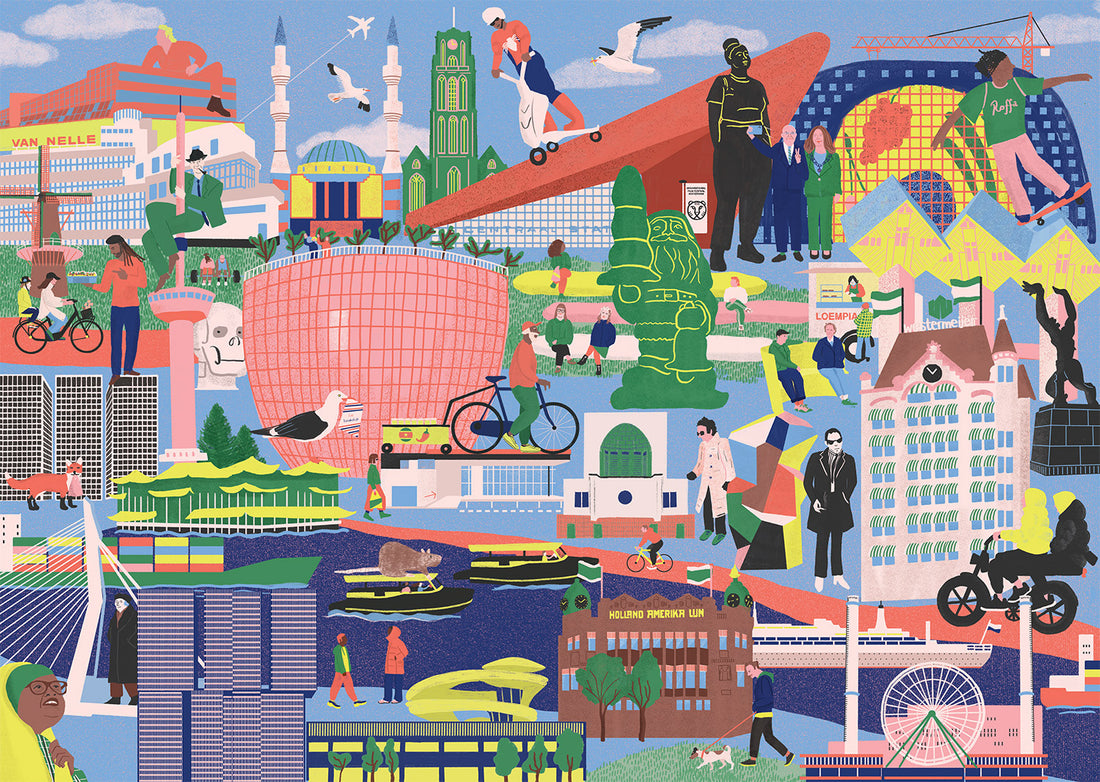 Rotterdam puzzel - Pre-order