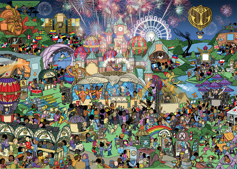 Tomorrowland Foundation puzzel