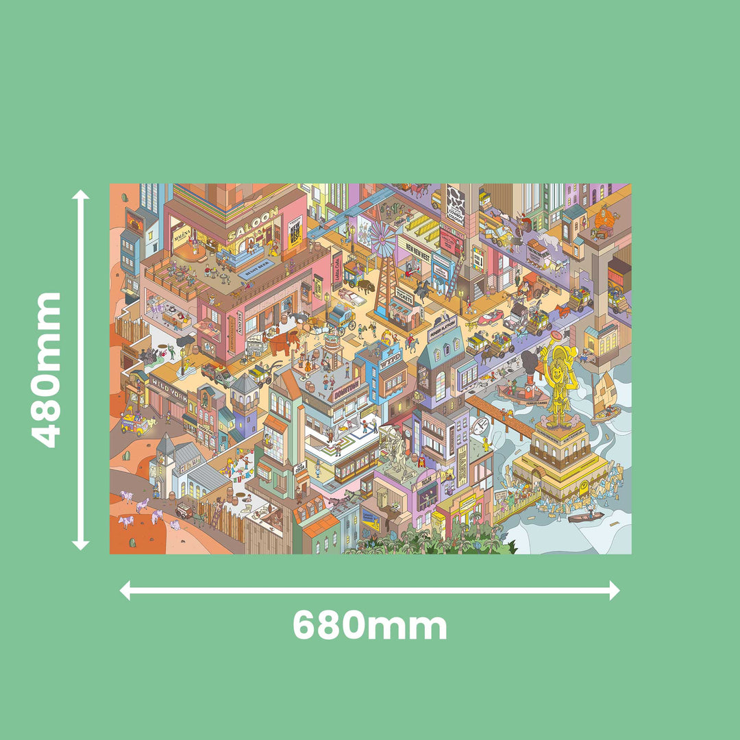 City Escape puzzel