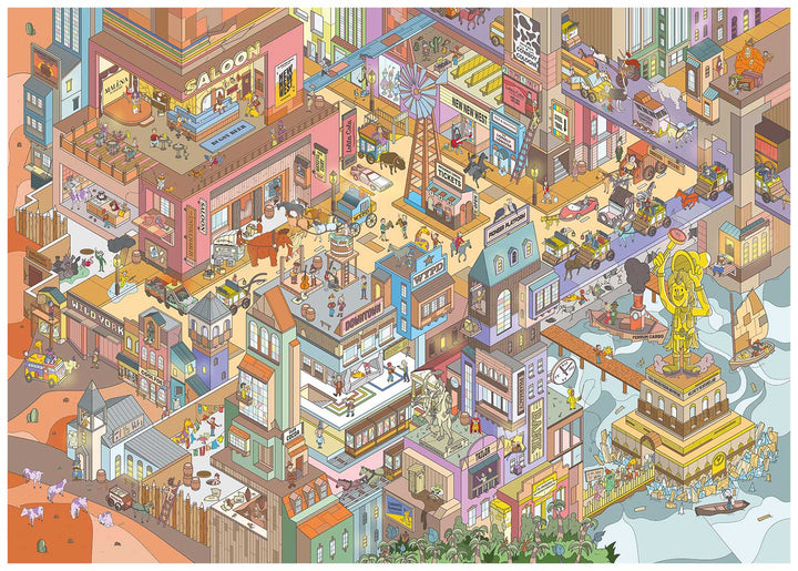 City Escape puzzel