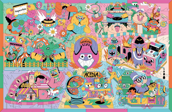 The Seven Deadly Sins puzzle