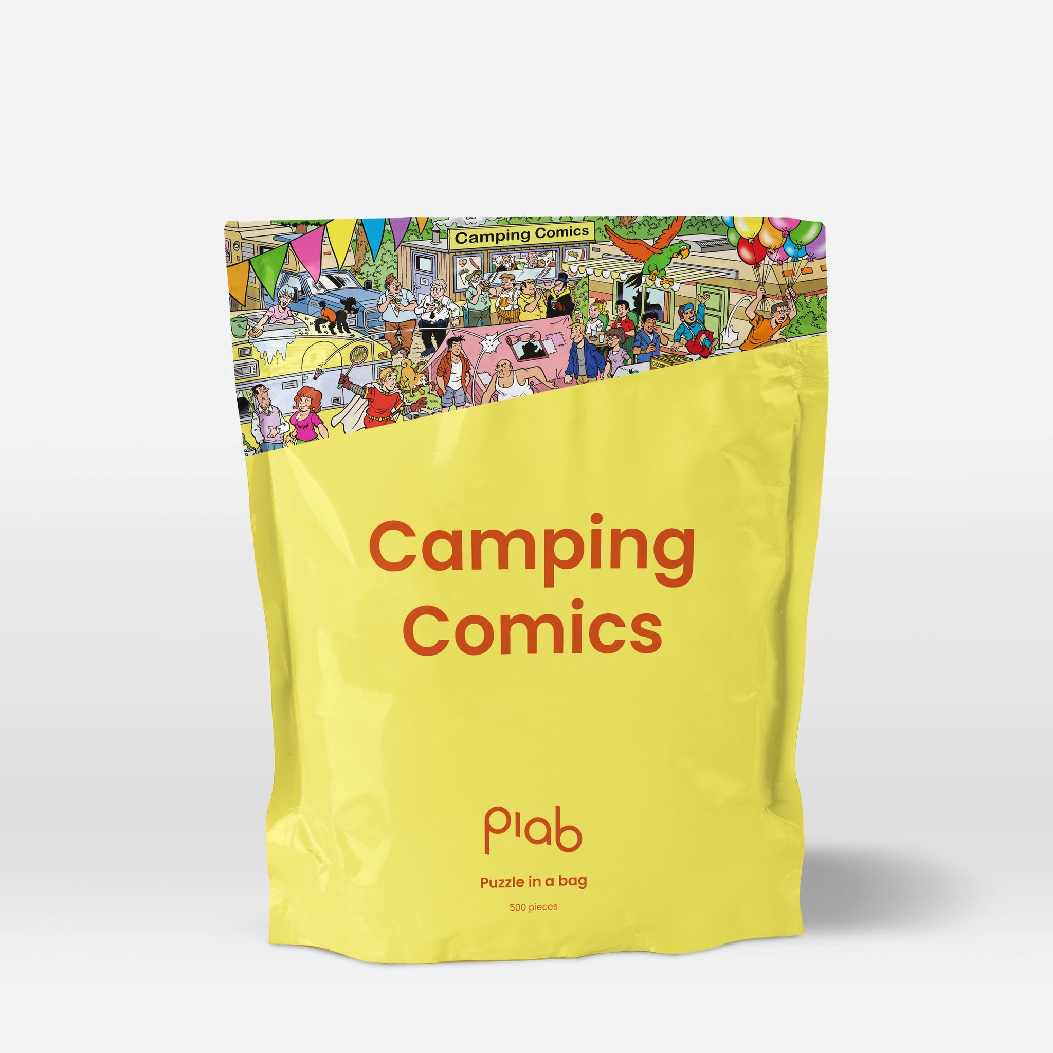 Camping Comics puzzel