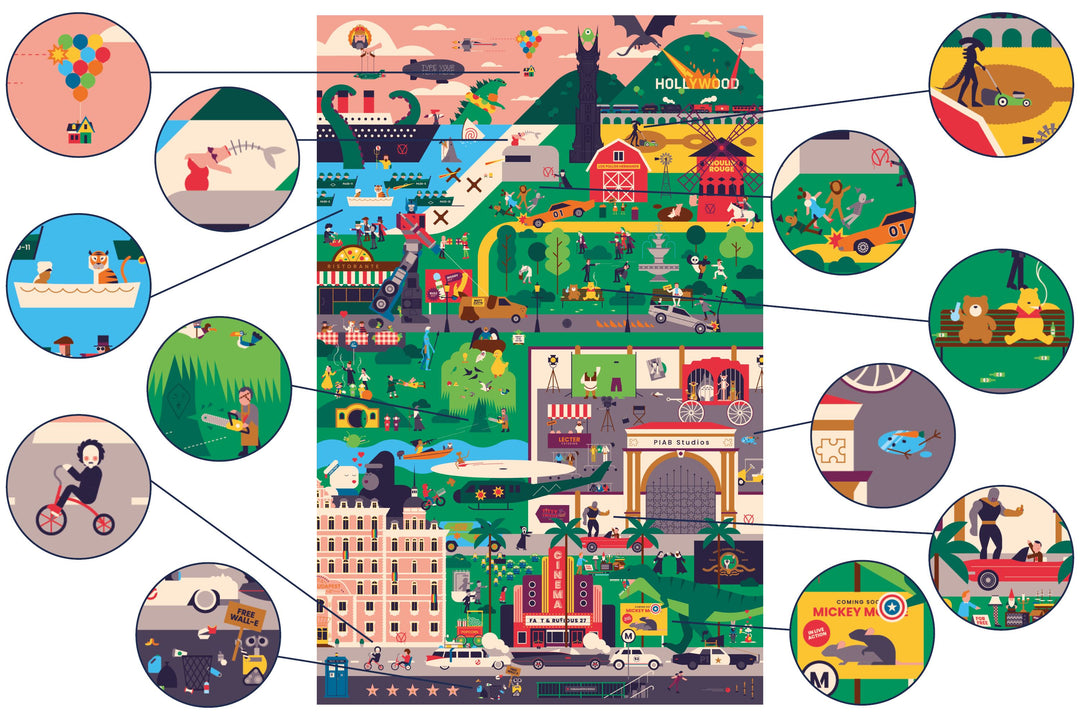 The Hollywood puzzle