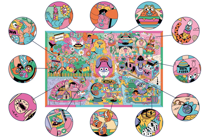 The Seven Deadly Sins puzzle